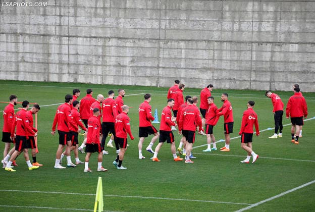 Football, World Cup qualifiers, Albania national team, Training