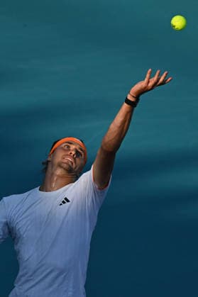Itau Miami Tennis Open - Alexander Zverev Alexander Zverev (GER) during his third round match at the Itau Miami Tennis Open in Miami , USA, on March 23, 2026. Photo by Corinne Dubreuil ABACAPRESS.COM Miami United States  Copyright: xDubreuilxCorinne ABACAx