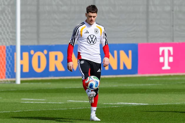 Florian Wirtz Germany controls the ball, , Training of the German national soccer team, Home Ground on March 24, 2026 in Herzogenaurach, Germany Photo by Marco Steinbrenner DeFodi Images Florian Wirtz Germany controls the ball, , Training of the German national soccer team, Home Ground, March 24, 2026 in Herzogenaurach, Germany Photo by Marco Steinbrenner DeFodi Images