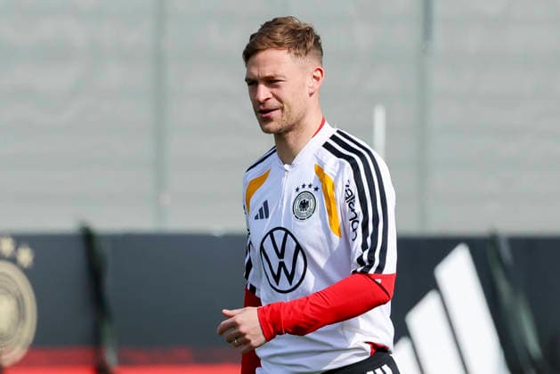Joshua Kimmich Germany looks on, , Training of the German national soccer team, Home Ground on March 24, 2026 in Herzogenaurach, Germany Photo by Marco Steinbrenner DeFodi Images Joshua Kimmich Germany looks on, , Training of the German national soccer team, Home Ground, March 24, 2026 in Herzogenaurach, Germany Photo by Marco Steinbrenner DeFodi Images