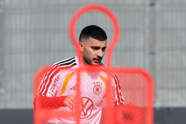 Deniz Undav Germany looks disappointed, , Training of the German national soccer team, Home Ground on March 24, 2026 in Herzogenaurach, Germany Photo by Marco Steinbrenner DeFodi Images Deniz Undav Germany looks disappointed, , Training of the German national soccer team, Home Ground, March 24, 2026 in Herzogenaurach, Germany Photo by Marco Steinbrenner DeFodi Images