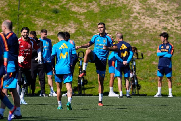 Football, Spain national team, Training