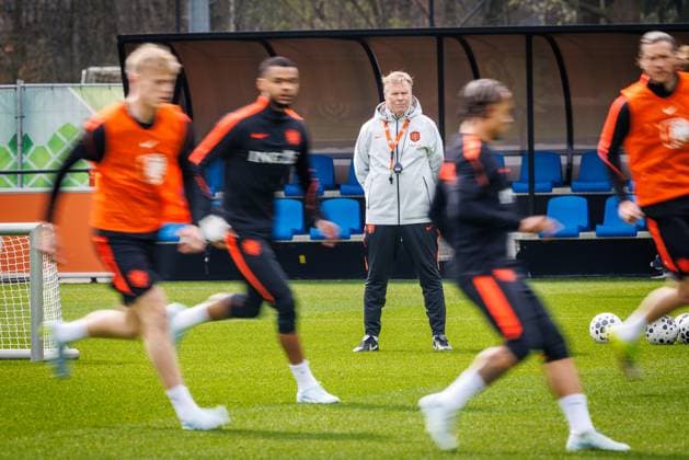 ZEIST , 24-03-2026 , KNVB campus , Season 2025 2026 , Dutch international football , Training session Netherlands 24-03-2026 , picture shows The Netherlands head coach Ronald Koeman Training session Netherlands 24-03-2026  x202618684x Copyright:
