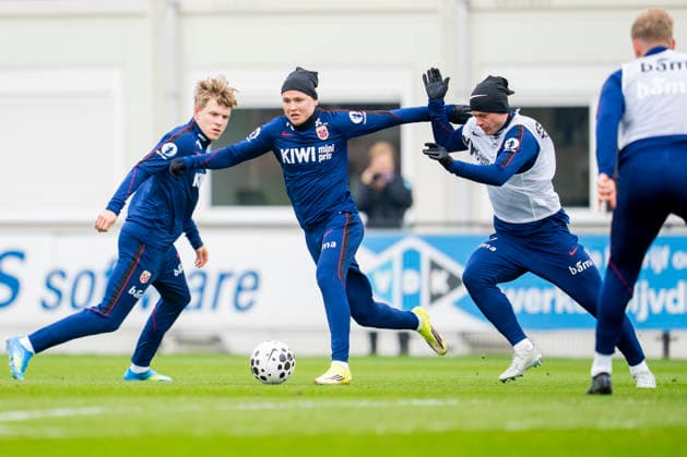 Football, Norway national team, Training