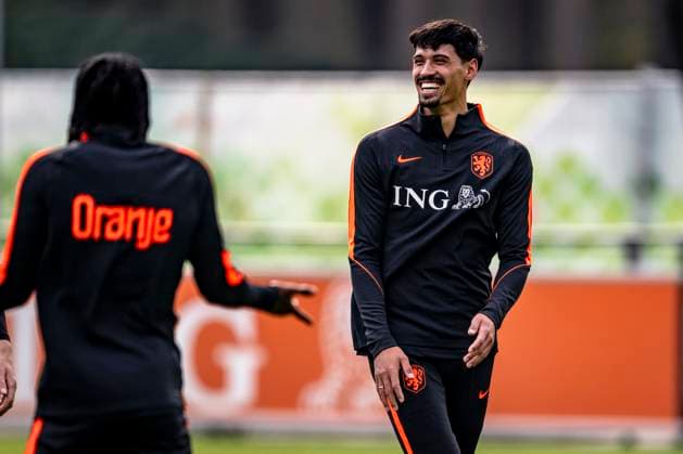 ZEIST Tijjani Reijnders of the Netherlands during the training of the Dutch national football team at the KNVB Campus in the run up to the World Cup friendly against Norway on March 24, 2026 in Zeist, the Netherlands Photo by Stefan Koops EYE4IMAGES DeFodi Images