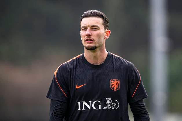 ZEIST Netherlands goalkeeper Justin Bijlow during the training of the Dutch national football team at the KNVB Campus in the run up to the World Cup friendly against Norway on March 24, 2026 in Zeist, the Netherlands Photo by Stefan Koops EYE4IMAGES DeFodi Images