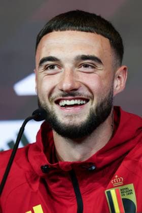 Belgium s Zeno Debast pictured during a press conference, PK, Pressekonferenz of the Red Devils, the Belgian national soccer team, in Tubize on Tuesday 24 March 2026. The team is preparing for its friendly games against the United States and Mexico. These games are preparation games of the 2026 World Cup. BRUNOxFAHY  x168760507x