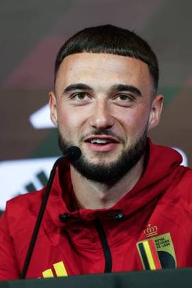 Belgium s Zeno Debast pictured during a press conference, PK, Pressekonferenz of the Red Devils, the Belgian national soccer team, in Tubize on Tuesday 24 March 2026. The team is preparing for its friendly games against the United States and Mexico. These games are preparation games of the 2026 World Cup. BRUNOxFAHY  x168760847x