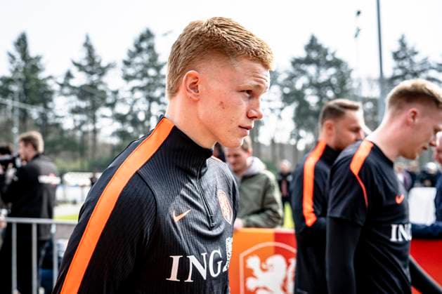 ZEIST Kees Smit of the Netherlands during the training of the Dutch national football team at the KNVB Campus in the run up to the World Cup friendly against Norway on March 24, 2026 in Zeist, the Netherlands Photo by Stefan Koops EYE4IMAGES DeFodi Images