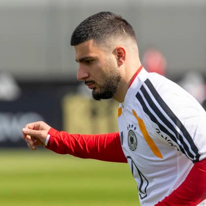 Report 24 03 2026 First training session for the mens national soccer team at adidas in Herzogenaurach ahead of the international matches against Switzerland and Ghana Deniz Undav Herzogenaurach Bavaria Germany