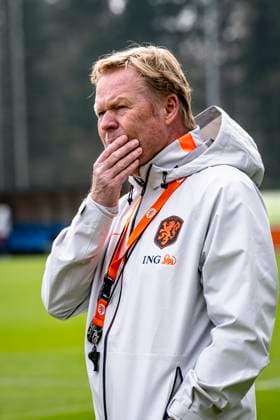 ZEIST National coach Ronald Koeman of the Dutch national football team during a training session at the KNVB Campus in the run up to the World Cup friendly against Norway on March 24, 2026, in Zeist, the Netherlands Photo by Stefan Koops EYE4IMAGES DeFodi Images