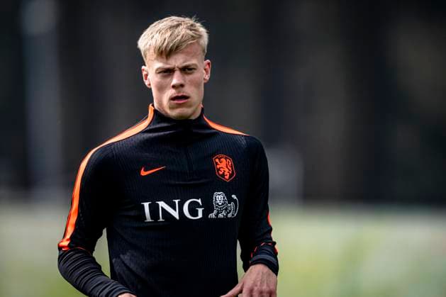 ZEIST Jan Paul van Hecke of the Netherlands during the training of the Dutch national football team at the KNVB Campus in the run up to the World Cup friendly against Norway on March 24, 2026 in Zeist, the Netherlands Photo by Stefan Koops EYE4IMAGES DeFodi Images