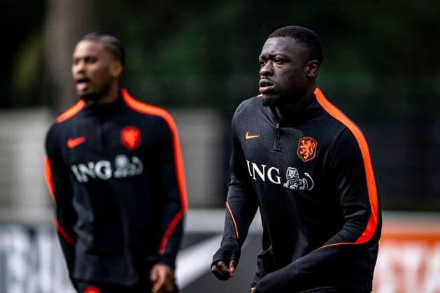 ZEIST Brian Brobbey of the Netherlands during the training of the Dutch national football team at the KNVB Campus in the run up to the World Cup friendly against Norway on March 24, 2026 in Zeist, the Netherlands Photo by Stefan Koops EYE4IMAGES DeFodi Images