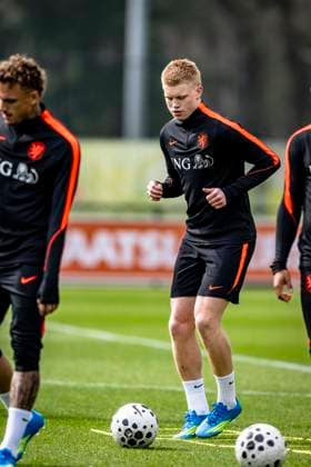 ZEIST Kees Smit of the Netherlands during the training of the Dutch national football team at the KNVB Campus in the run up to the World Cup friendly against Norway on March 24, 2026 in Zeist, the Netherlands Photo by Stefan Koops EYE4IMAGES DeFodi Images