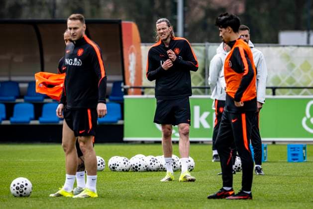 ZEIST C Wout Weghorst of the Netherlands during the training of the Dutch national football team at the KNVB Campus in the run up to the World Cup friendly against Norway on March 24, 2026 in Zeist, the Netherlands Photo by Stefan Koops EYE4IMAGES DeFodi Images