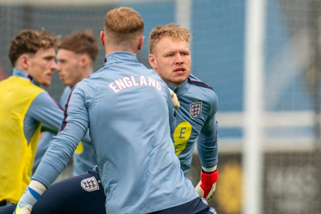 England Training & Media Aaron Ramsdale during the England training session at St. George s Park, Burton upon Trent, England on 24 March 2026 Credit: Alex Young Every Second Media Editorial use only. All images are copyright Every Second Media Limited. No images may be reproduced without prior permission. Copyright: xIMAGO EveryxSecondxMediax ESM-1876-0034 AlexxYoungx xEveryxSecondxMediax