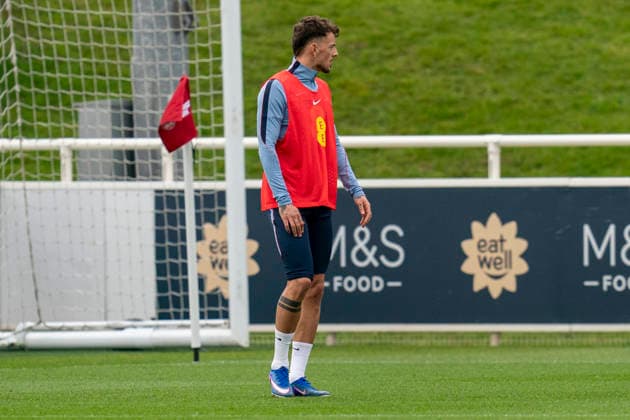 England Training & Media Ben White during the England training session at St. George s Park, Burton upon Trent, England on 24 March 2026 Credit: Alex Young Every Second Media Editorial use only. All images are copyright Every Second Media Limited. No images may be reproduced without prior permission. Copyright: xIMAGO EveryxSecondxMediax ESM-1876-0054 AlexxYoungx xEveryxSecondxMediax