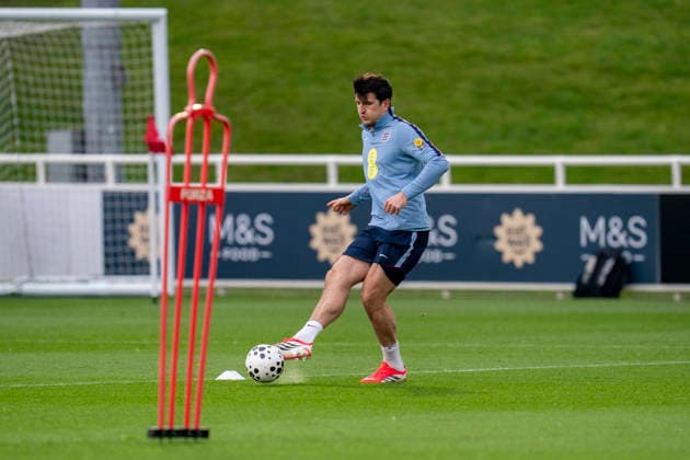 England Training & Media Harry Maguire during the England training session at St. George s Park, Burton upon Trent, England on 24 March 2026 Credit: Alex Young Every Second Media Editorial use only. All images are copyright Every Second Media Limited. No images may be reproduced without prior permission. Copyright: xIMAGO EveryxSecondxMediax ESM-1876-0067 AlexxYoungx xEveryxSecondxMediax