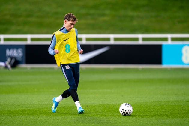 England Training & Media James Garner during the England training session at St. George s Park, Burton upon Trent, England on 24 March 2026 Credit: Alex Young Every Second Media Editorial use only. All images are copyright Every Second Media Limited. No images may be reproduced without prior permission. Copyright: xIMAGO EveryxSecondxMediax ESM-1876-0072 AlexxYoungx xEveryxSecondxMediax