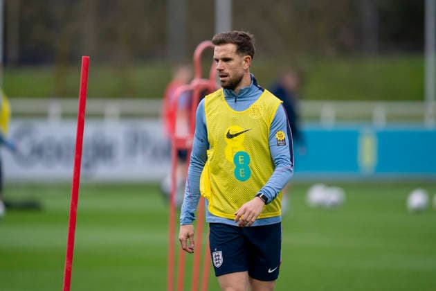 England Training & Media Jordan Henderson during the England training session at St. George s Park, Burton upon Trent, England on 24 March 2026 Credit: Alex Young Every Second Media Editorial use only. All images are copyright Every Second Media Limited. No images may be reproduced without prior permission. Copyright: xIMAGO EveryxSecondxMediax ESM-1876-0081 AlexxYoungx xEveryxSecondxMediax