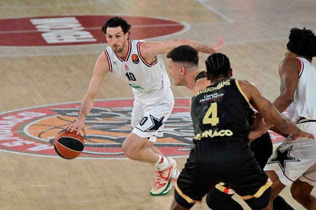 BASKET-BALL : AS Monaco VS Olimpia Milan - Turkish Airlines EuroLeague - 24 03 2026 Leandro Bolmaro (Milano) - Turkish Airlines EuroLeague match between AS Monaco and Olimpia Milan on March 24, 2026 at the Gaston-MÃ decin sports hall in Monaco MonacoMonaco  Copyright: xWilliamxCannarellax