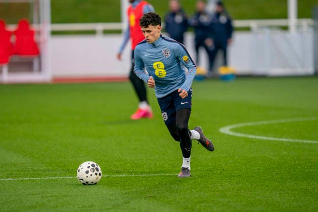 England Training & Media Phil Foden during the England training session at St. George s Park, Burton upon Trent, England on 24 March 2026 Credit: Alex Young Every Second Media Editorial use only. All images are copyright Every Second Media Limited. No images may be reproduced without prior permission. Copyright: xIMAGO EveryxSecondxMediax ESM-1876-0097 AlexxYoungx xEveryxSecondxMediax