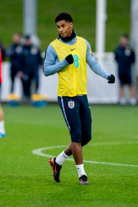 England Training & Media Marcus Rashford during the England training session at St. George s Park, Burton upon Trent, England on 24 March 2026 Credit: Alex Young Every Second Media Editorial use only. All images are copyright Every Second Media Limited. No images may be reproduced without prior permission. Copyright: xIMAGO EveryxSecondxMediax ESM-1876-0102 AlexxYoungx xEveryxSecondxMediax
