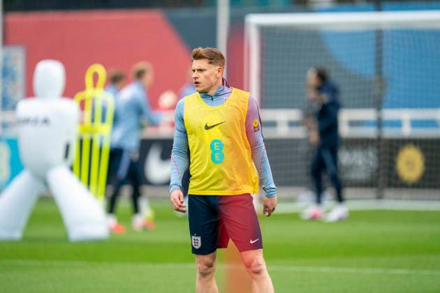 England Training & Media Harvey Barnes during the England training session at St. George s Park, Burton upon Trent, England on 24 March 2026 Credit: Alex Young Every Second Media Editorial use only. All images are copyright Every Second Media Limited. No images may be reproduced without prior permission. Copyright: xIMAGO EveryxSecondxMediax ESM-1876-0117 AlexxYoungx xEveryxSecondxMediax
