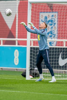 England Training & Media Jason Steele during the England training session at St. George s Park, Burton upon Trent, England on 24 March 2026 Credit: Alex Young Every Second Media Editorial use only. All images are copyright Every Second Media Limited. No images may be reproduced without prior permission. Copyright: xIMAGO EveryxSecondxMediax ESM-1876-0122 AlexxYoungx xEveryxSecondxMediax