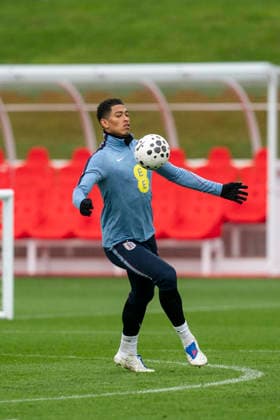 England Training & Media Jude Bellingham during the England training session at St. George s Park, Burton upon Trent, England on 24 March 2026 Credit: Alex Young Every Second Media Editorial use only. All images are copyright Every Second Media Limited. No images may be reproduced without prior permission. Copyright: xIMAGO EveryxSecondxMediax ESM-1876-0124 AlexxYoungx xEveryxSecondxMediax