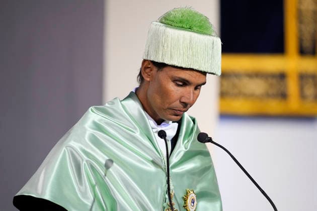 March 24, 2026, Madrid, Madrid, Spain: Rafael Nadal during the investiture of Rafael Nadal as Doctor Honoris Causa by the Technical University of Madrid at the UniversityÃ¢â‚¬â ¢s Rectorate on March 24, 2026, in Madrid, Spain. Madrid Spain - ZUMAa181 20260324_zaa_a181_079 Copyright: xOscarxJ.xBarrosox