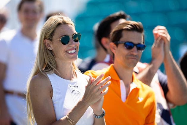2026 Miami Open Presented By Itau - Day 8 Maribel Nadal of Spain celebrates Martin Landaluce s win against Sebastian Korda of the United States during their match on Day 8 of the Miami Open at Hard Rock Stadium in Miami Gardens, Florida, on March 24, 2026. Miami Gardens FL United States  Copyright: xMauricioxPaizx originalFilename:paiz-miamiope260324_npAUQ.jpg