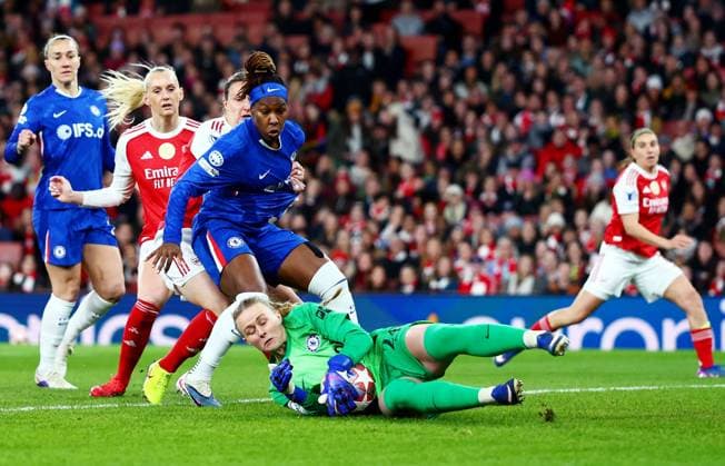 Football, Women, CL, Arsenal FC - Chelsea FC
