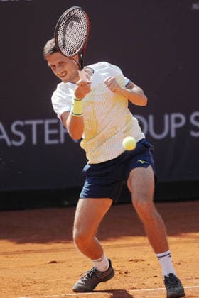 NAPOLI 24-03-2026 ATP, Tennis Herren CHALLENGER 125 -GUERRI NAPOLI TENNIS CUP 2026 Encounter Francesco Forti - Vit Kopriva in photo: Vit Kopriva ,Tennis Club Napoli. Copyright: xFOTOAGENZIAx