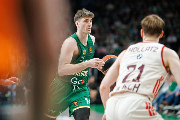 Zalgiris Kaunas and Bayern Munich meet in Euroleague game in Kaunas Kaunas Kaunas Lithuania 2026 03 24, Kaunas  Copyright: xErikasxOvcarenkox