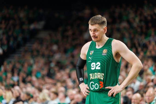 Zalgiris Kaunas and Bayern Munich meet in Euroleague game in Kaunas Kaunas Kaunas Lithuania 2026 03 24, Kaunas  Copyright: xErikasxOvcarenkox