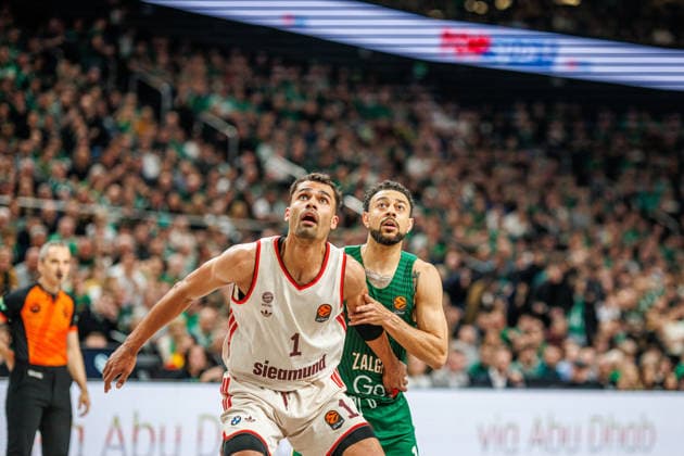 Zalgiris Kaunas and Bayern Munich meet in Euroleague game in Kaunas Kaunas Kaunas Lithuania 2026 03 24, Kaunas  Copyright: xErikasxOvcarenkox