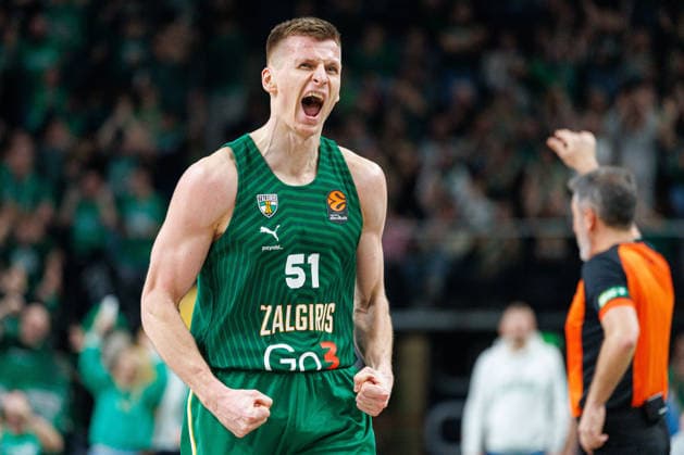 Zalgiris Kaunas and Bayern Munich meet in Euroleague game in Kaunas Kaunas Kaunas Lithuania 2026 03 24, Kaunas  Copyright: xErikasxOvcarenkox