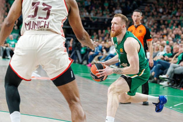 Zalgiris Kaunas and Bayern Munich meet in Euroleague game in Kaunas Kaunas Kaunas Lithuania 2026 03 24, Kaunas  Copyright: xErikasxOvcarenkox