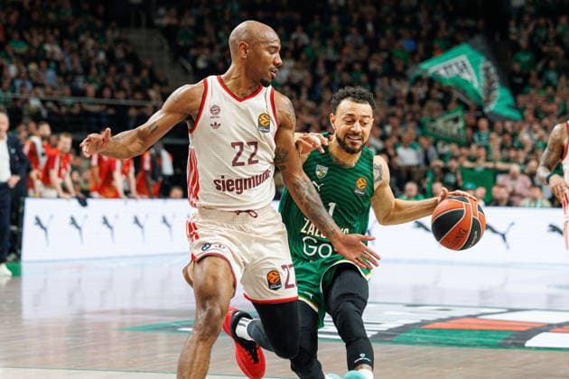 Zalgiris Kaunas and Bayern Munich meet in Euroleague game in Kaunas Kaunas Kaunas Lithuania 2026 03 24, Kaunas  Copyright: xErikasxOvcarenkox