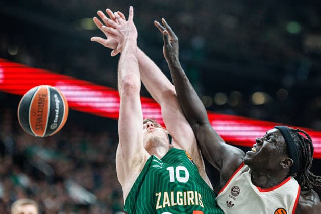 Zalgiris Kaunas and Bayern Munich meet in Euroleague game in Kaunas Kaunas Kaunas Lithuania 2026 03 24, Kaunas  Copyright: xErikasxOvcarenkox