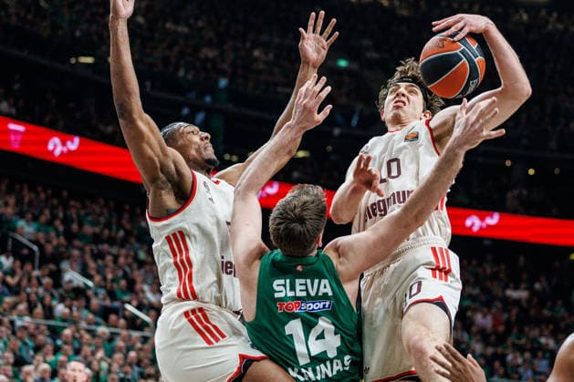 Zalgiris Kaunas and Bayern Munich meet in Euroleague game in Kaunas Kaunas Kaunas Lithuania 2026 03 24, Kaunas  Copyright: xErikasxOvcarenkox