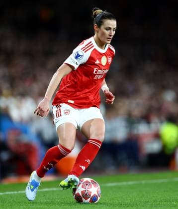 Emily Fox of Arsenal. Arsenal Women v Chelsea Women, UEFA Women s Champions League, Quarter Final, First Leg, Football, Emirates Stadium, London, UK - 24 Mar 2026London Emirates Stadium United Kingdom EDITORIAL USE ONLY No use with unauthorised audio, video, data, fixture lists, club league logos or live services. Online in-match use limited to 120 images, no video emulation. No use in betting, games or single club league player publications.  Copyright: xJamesxMarsh Shutterstockx 16787096al