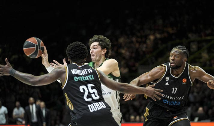 Dubai Basketball v Panathinaikos Aktor Athens - Euroleague SARAJEVO, BOSNIA AND HERZEGOVINA - MARCH 24: Cedi Osman (6) of Panathinaikos AKTOR Athens in action during the EuroLeague match between Dubai Basketball and Panathinaikos Aktor Athens at Zetra Arena on March 24, 2026 in Sarajevo, Bosnia and Herzegovina. Samir Jordamovic Anadolu Sarajevo Bosnia and Herzegovina. Editorial use only. Please get in touch for any other usage.  Copyright: x2026xAnadoluxSamirxJordamovicx