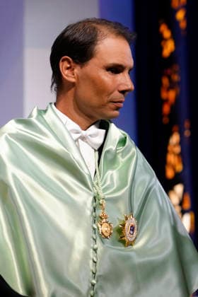 March 24, 2026, Madrid, Madrid, Spain: Rafael Nadal during the investiture of Rafael Nadal as Doctor Honoris Causa by the Technical University of Madrid at the UniversityÃ¢â‚¬â ¢s Rectorate on March 24, 2026, in Madrid, Spain. Madrid Spain - ZUMAa181 20260324_zaa_a181_140 Copyright: xOscarxJ.xBarrosox