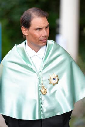 March 24, 2026, Madrid, Madrid, Spain: Rafael Nadal during the investiture of Rafael Nadal as Doctor Honoris Causa by the Technical University of Madrid at the UniversityÃ¢â‚¬â ¢s Rectorate on March 24, 2026, in Madrid, Spain. Madrid Spain - ZUMAa181 20260324_zaa_a181_141 Copyright: xOscarxJ.xBarrosox
