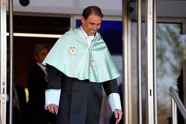 March 24, 2026, Madrid, Madrid, Spain: Rafael Nadal during the investiture of Rafael Nadal as Doctor Honoris Causa by the Technical University of Madrid at the UniversityÃ¢â‚¬â ¢s Rectorate on March 24, 2026, in Madrid, Spain. Madrid Spain - ZUMAa181 20260324_zaa_a181_142 Copyright: xOscarxJ.xBarrosox