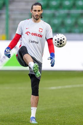 Poland national team, Nationalteam training Kamil Grabara during a Poland national team training ahead of the FIFA World Cup, WM, Weltmeisterschaft, Fussball 2026 qualifier semi-final match Poland vs Albania in Warsaw, Poland, on March 24, 2026 Warsaw Poland  Copyright: xFotoxOlimpikx originalFilename:jastrzebowski-polandna260324_npk3Y.jpg