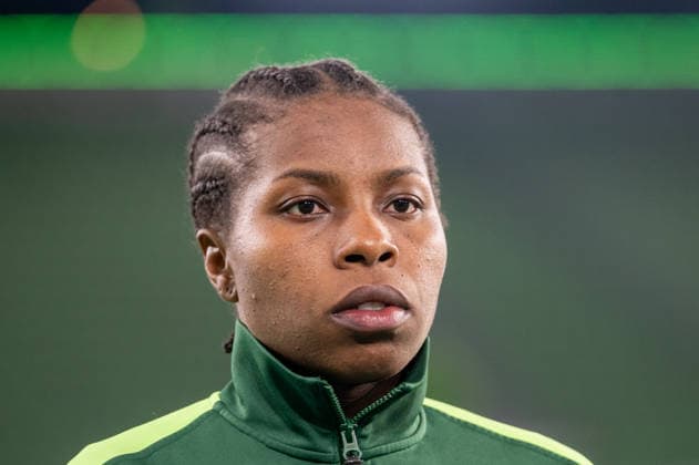 Germany, Football, UEFA, Womens Champions League, Quarterfinals, First leg 2025 2026 VfL Wolfsburg OL Lyonnes on 24 03 in Wolfsburg Volkswagen Arena Lineth Beerensteyn VfL Wolfsburg 9 Portrait, Portrait Copyright: xSvenxHeidmannx