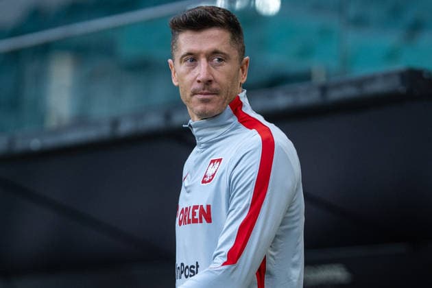 Robert Lewandowski seen during Training session during march 2026 international break of Polish national team, Nationalteam (Kazimierz Koper Ball Raw Images) Warsaw Stadium Wojska Polskiego Poland Copyright: xKazimierzxKoperx KAZ_POL_TRA_2-19
